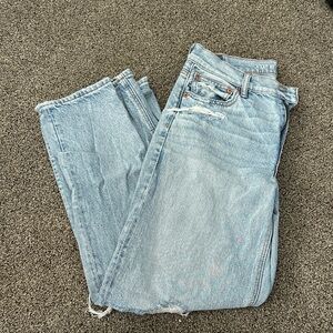 Light Blue Distressed Jeans